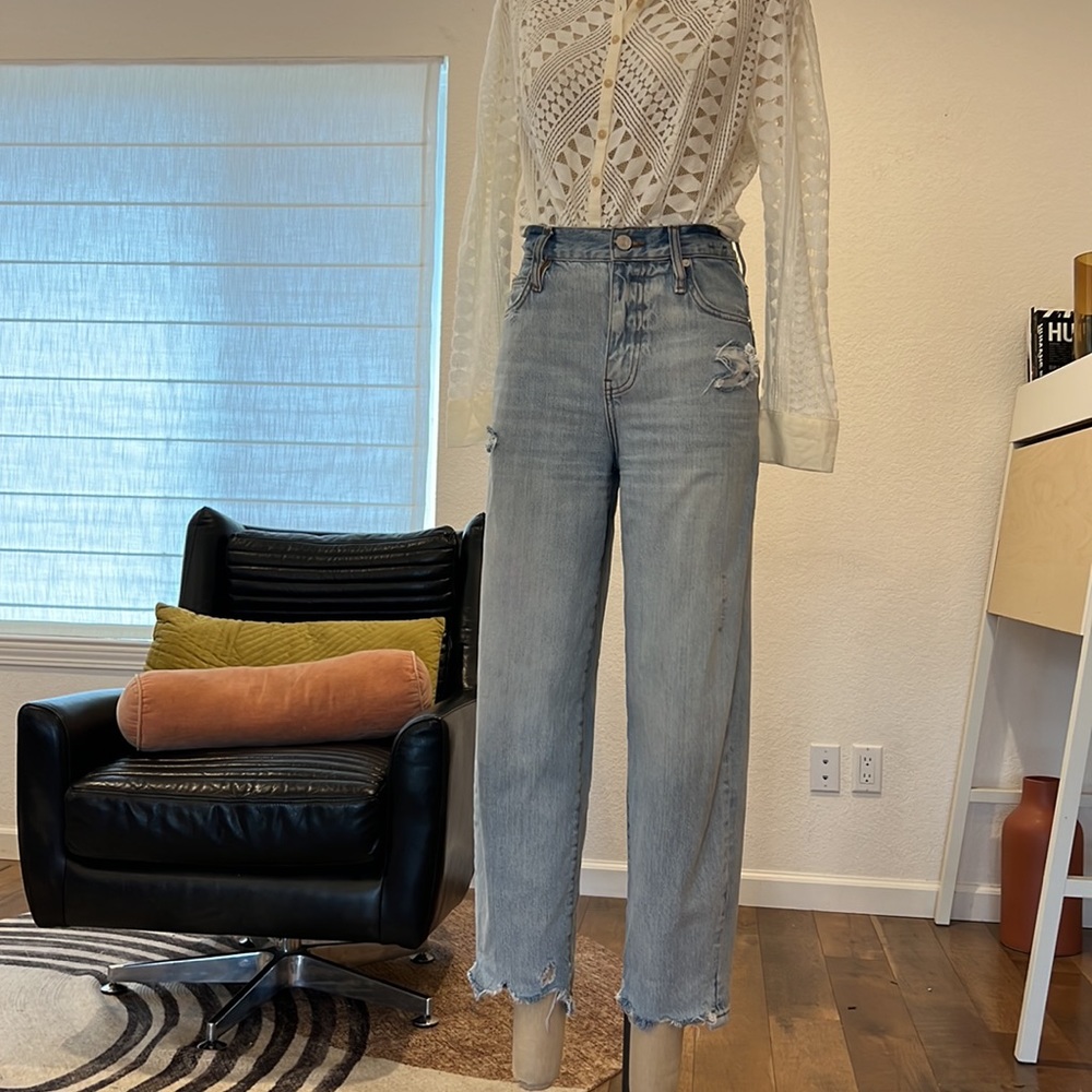 Frame Barrel Ulta high Rise sz 25